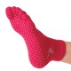 Détails Chaussettes Pilates, fuschia (L / XL) avec orteils